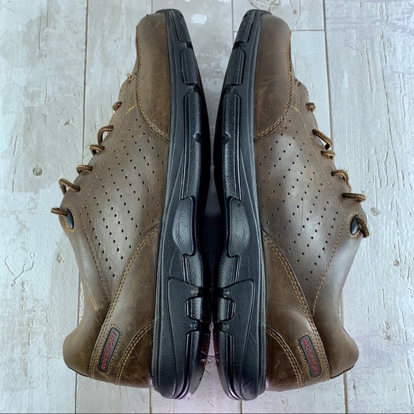 rockport 3 eye oxford boat shoe